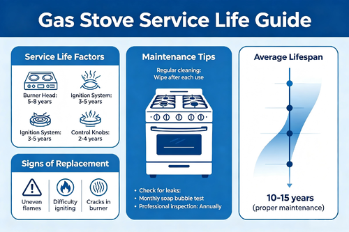 latest company blog about What's the Average Lifespan of a Gas Stove