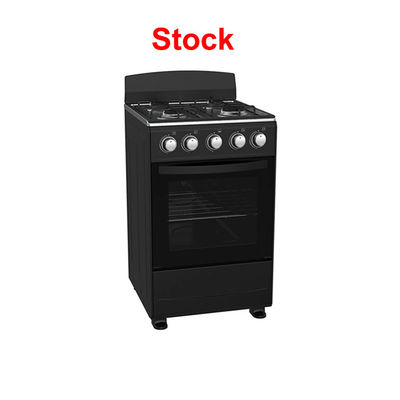 Horno independiente de seguridad con capacidad de 55L, cocina de gas de 4 quemadores y eficiencia energética