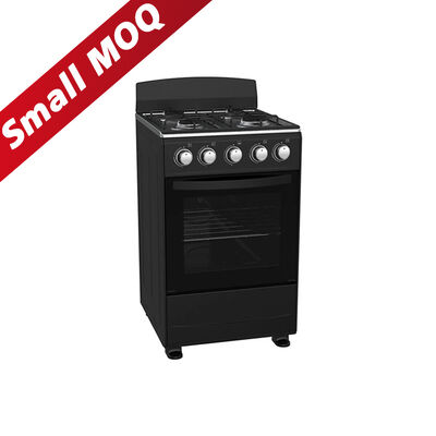 Forno a libera installazione sicuro, capacità 55L, fornello a gas a 4 fuochi, efficiente dal punto di vista energetico