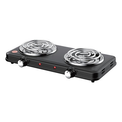 Good price Portable 2-Burner Electric Stove Spiral Cooker With Double Hot Plate Cookware Household Use online