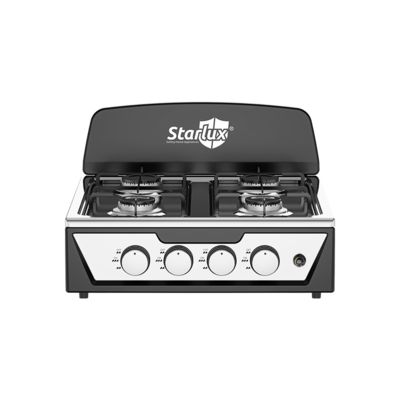 Good price Pulse Ignition 4 Plate Gas Stove Conjoined Upright Energy Efficiency With Bezel online