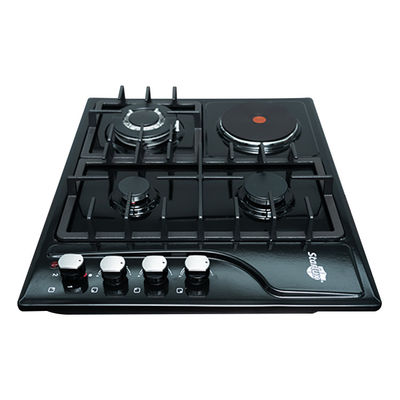 Buon prezzo Piano cottura a gas a 4 fuochi da incasso per fornelli commerciali, 240V 50Hz in linea