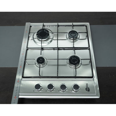 Buen precio Encimera de aparatos de cocina directa del fabricante, estufa integrada de gas con 4 quemadores en línea