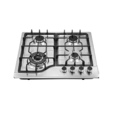 Quality Space Saving 4 Burner Gas Cooktop with Easy to Controls and Safety Features Designed for Restaurants and Catering Businesses factory