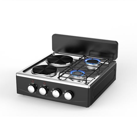 Buen precio Estufa de gas de cuatro quemadores para cocina doméstica de 1000W, encimera eléctrica y de gas en línea