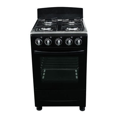 Harga yang bagus Standing bebas 4-burner Gas Cooker Range 50cm Putih Rustless Steel Oven Grill A+ Efisiensi Energi Elektronik Ignition on line