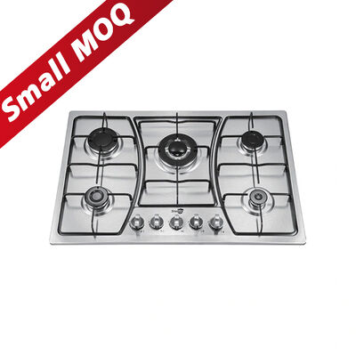 Good price Stainless Steel 5 Burner Gas Cooker Electric Power Built In For Home And Hotel Cook online