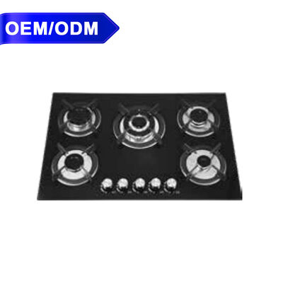 Good price Flameout Protection 5 Burner Gas Stove Household 76cm Gas Stove Dustproof online