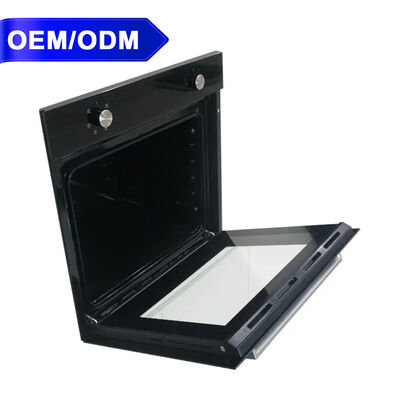 Harga yang bagus Peralatan dapur Daya tertanam 70 liter Oven listrik dengan permukaan besi cor Kontrol tombol mekanik on line