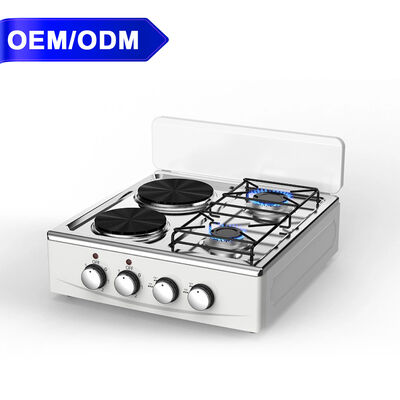 Dobra cena. Elektryczna kuchenka gazowa 1000W z 2 palnikami elektrycznymi i 2 palnikami gazowymi w Internecie