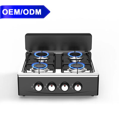 Giá tốt. Bếp gas bốn bếp di động cắm trại bằng thép không gỉ Tấm chắn gió tùy chỉnh trực tuyến