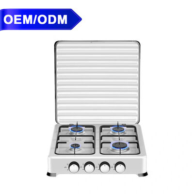 Buen precio Estufa comercial de 4 quemadores para trabajo pesado, uso en exteriores, hotel, portátil, fácil de limpiar en línea