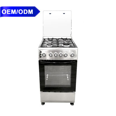 Good price Pules Igintion Free Standing Oven Household Four Burners Gas Stove With Rotisserie Turnspit online