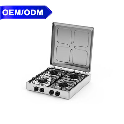 Quality Stainless Steel Gas Stove Professional Grade Stainless Steel Body Multiple Burner Options Gas Usage Ideal for Food Service Industry factory