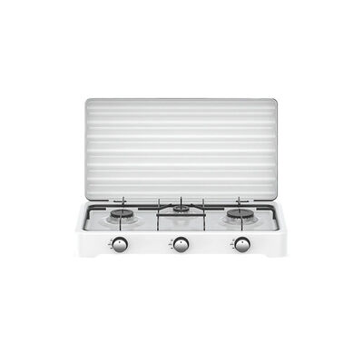 Giá tốt. Bếp gas ba đầu đốt đa chức năng Thích hợp cho các phương pháp nấu ăn đa dạng bao gồm luộc, ninh và chiên trực tuyến