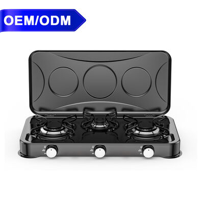 Giá tốt. Bếp gas di động ba đầu đốt cung cấp giải pháp nấu ăn đa năng với ngọn lửa có thể điều chỉnh và kết cấu chắc chắn trực tuyến