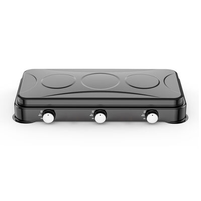 Good price Portable Three Burner Gas Stove Offering Versatile Cooking Solutions with Adjustable Flame and Robust Construction online