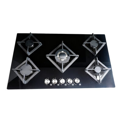 Harga yang bagus Kekuatan Industri 5 Cooktop Gas Burner Dirancang untuk Memasak Volume Tinggi dengan Kontrol Ramah Pengguna dan Fitur Keamanan on line