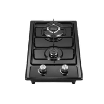 Quality 2 Burner Gas Cooktop Durable Stainless Steel Construction with Quick Ignition and Safety Features for Restaurant Kitchen factory