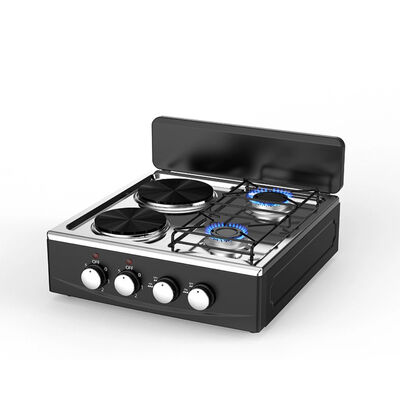Quality Four Burner Gas Stove Featuring Stainless Steel Surface and Easy Cleaning for Busy Food Service Environments factory